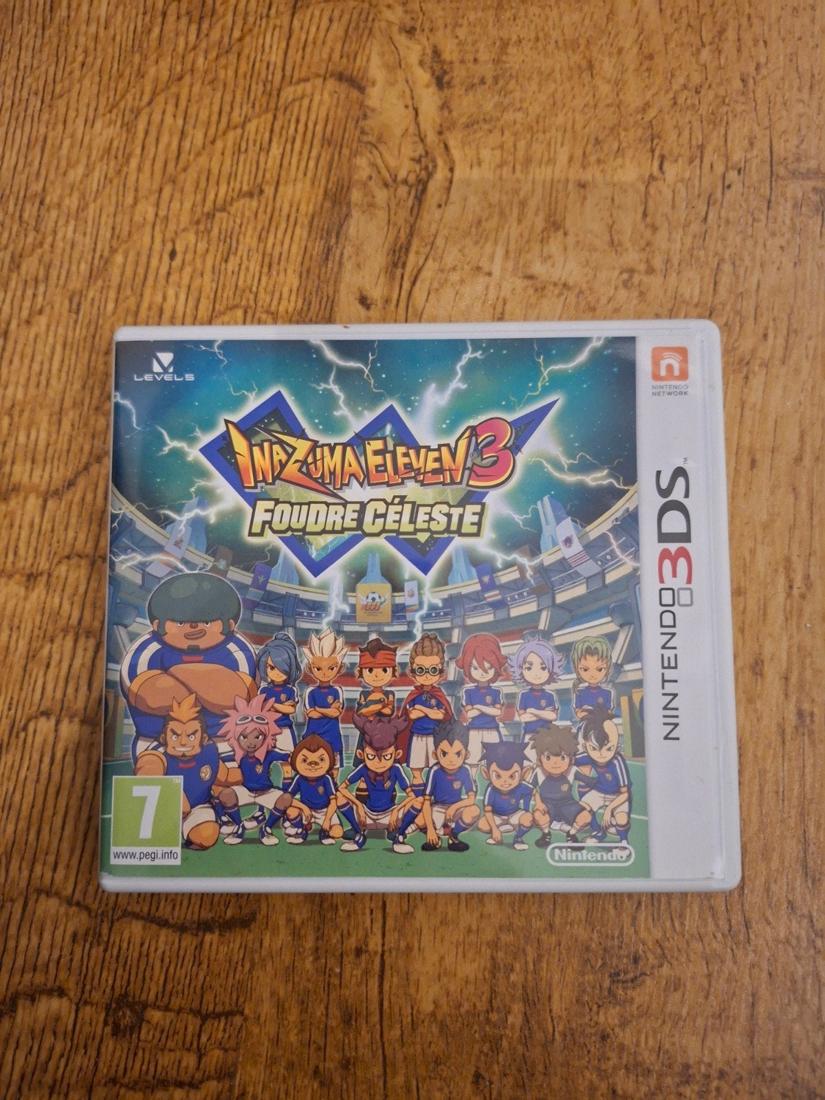 inazuma eleven 3 foudre celeste 3ds, 1 speler, Ophalen of Verzenden, Zo goed als nieuw, Vanaf 3 jaar