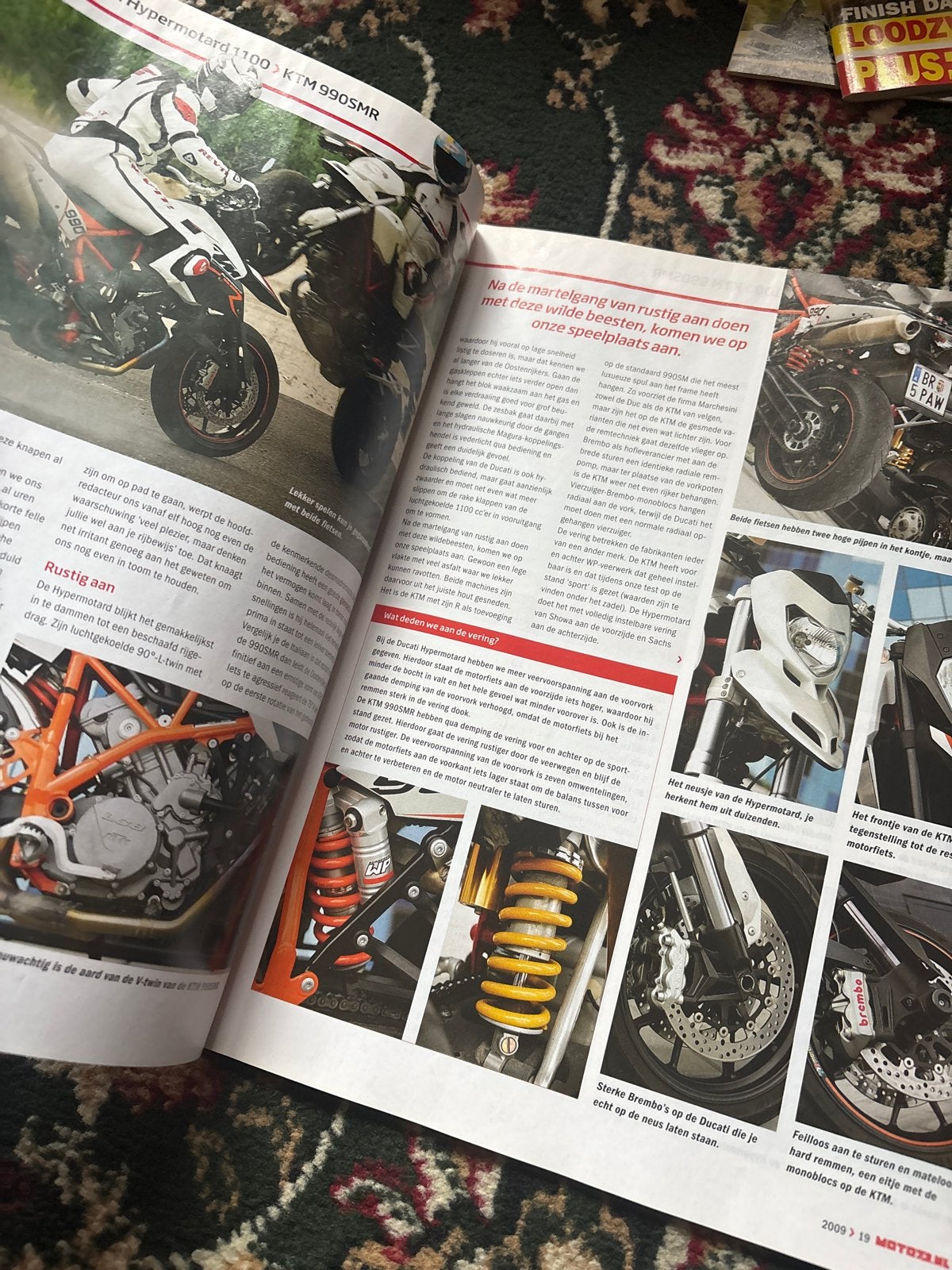 Moto73 - Nederlands Grootste Motormagazine - Nr. 19 2009, Ophalen of Verzenden, Gelezen, Overige typen
