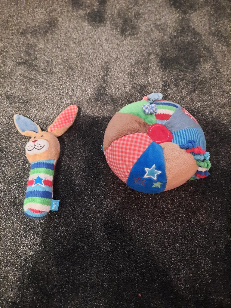 Leuk speeltje met speen lus merk kathe kruse met piep speen, Kinderen en Baby's, Prénatal, Overige karakters, Overige typen, Ophalen of Verzenden
