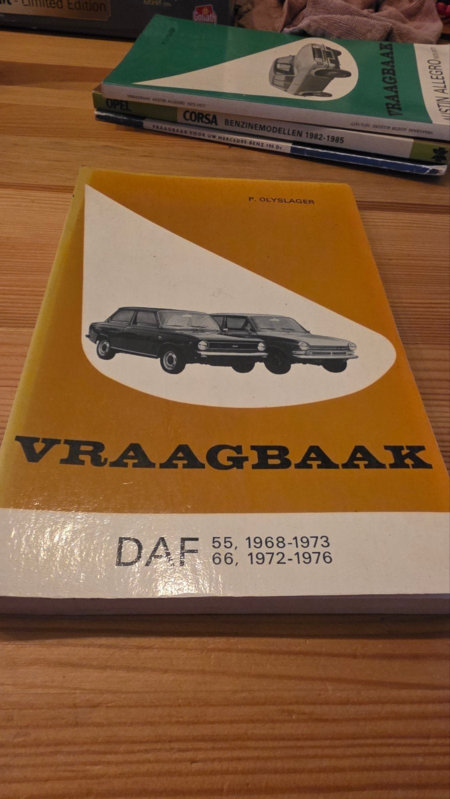 Vraagbaak DAF 55 (1968-1973) en DAF 66 (1972-1976), Boeken, Auto's | Boeken, Gelezen, Overige merken, Ophalen of Verzenden