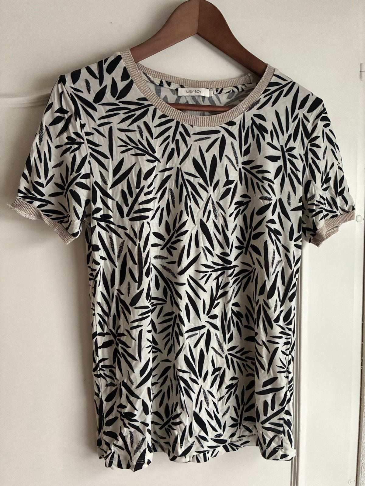 Sissy-Boy T-shirt Erica Leaf - Maat L, Kleding | Dames, Meerkleurig, Maat 42/44 (L), Ophalen of Verzenden, Zo goed als nieuw