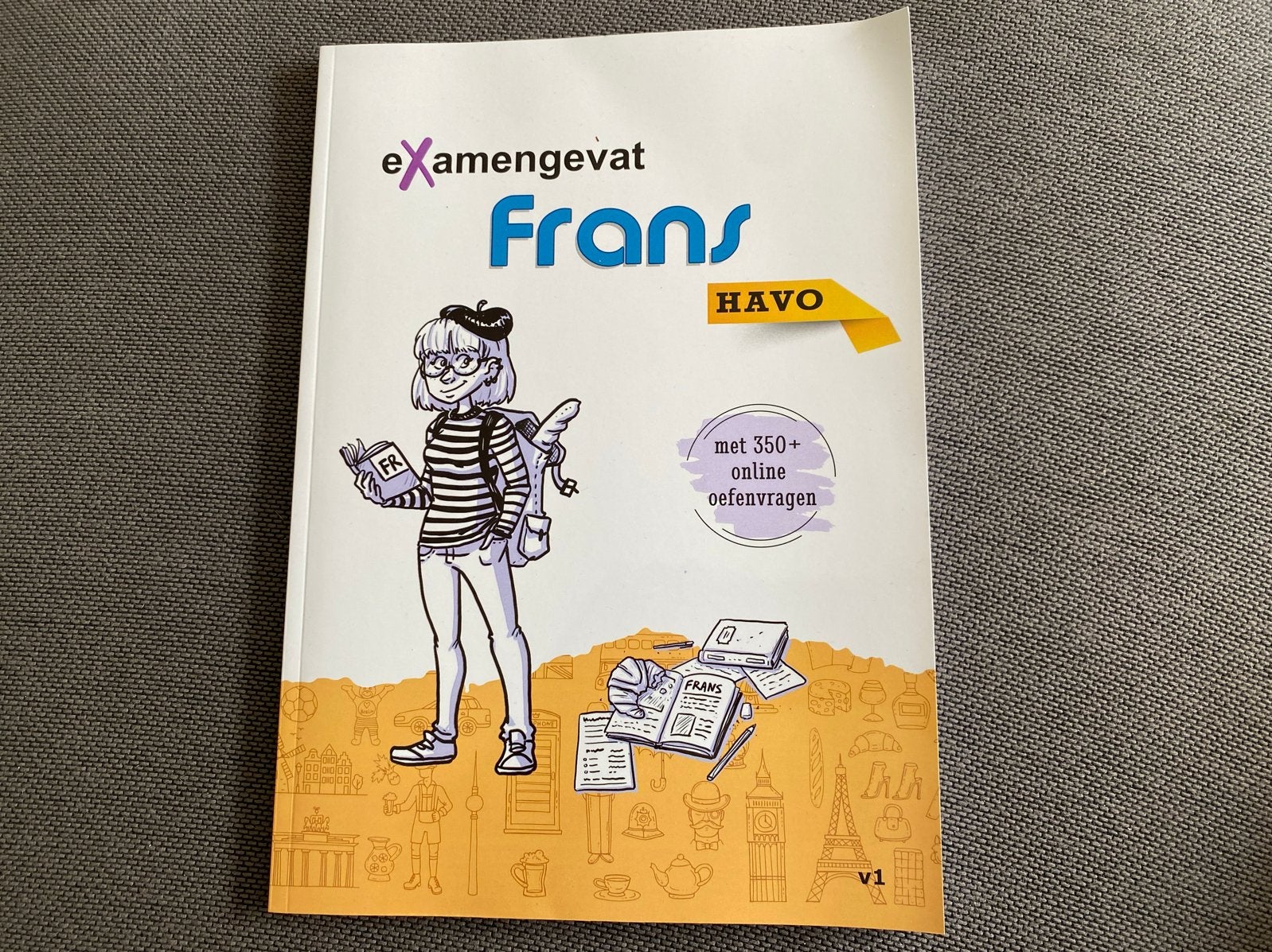 Examenbundel HAVO: Frans, Wiskunde A, Nederlands (3 boeken), Boeken, Ophalen of Verzenden, Alpha, Zo goed als nieuw, HBO
