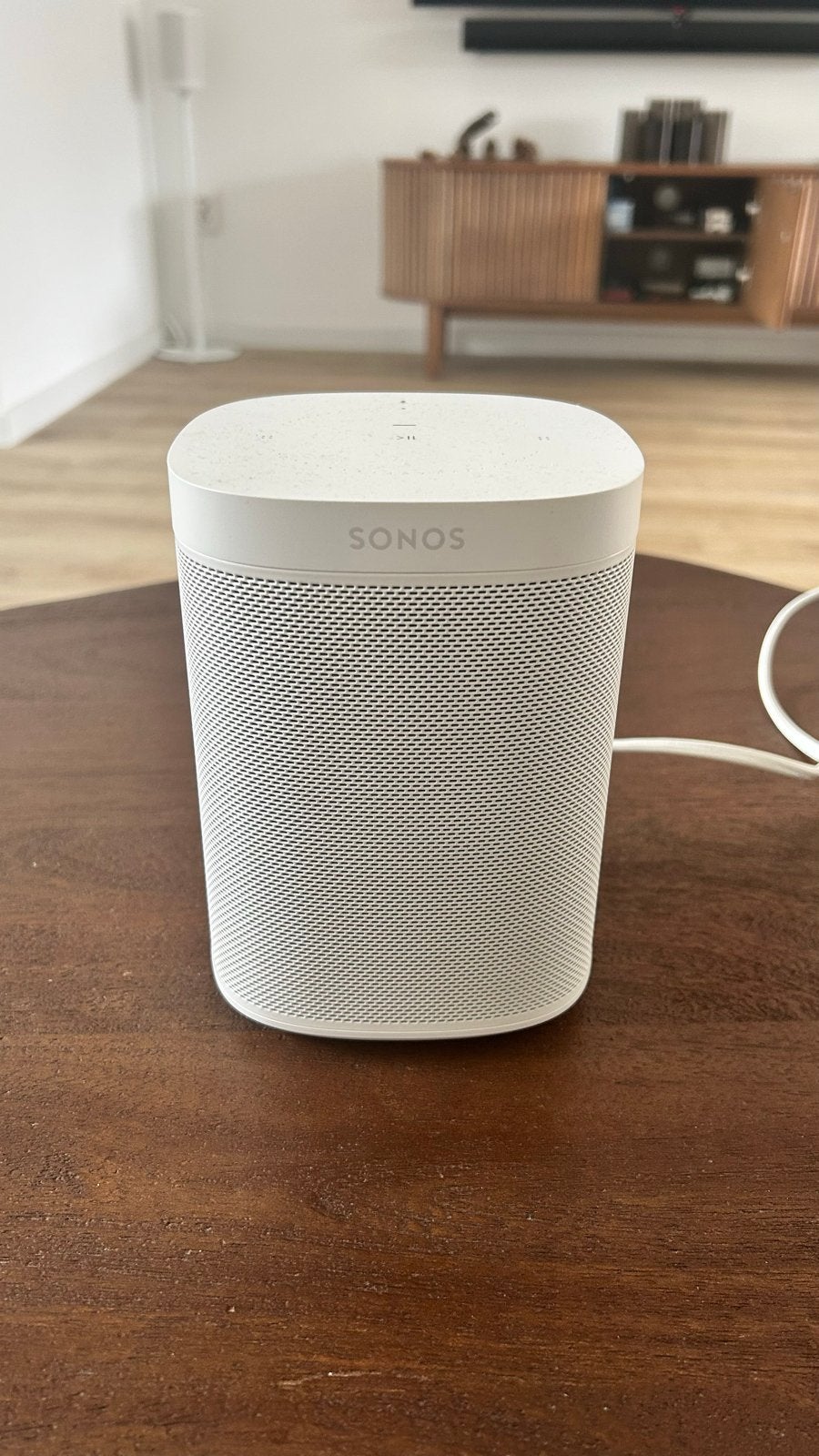 Sonos One SL - Compacte Smart Speaker (Wit), Audio, Tv en Foto, Slimme speaker, WiFi, Ophalen of Verzenden, Zo goed als nieuw