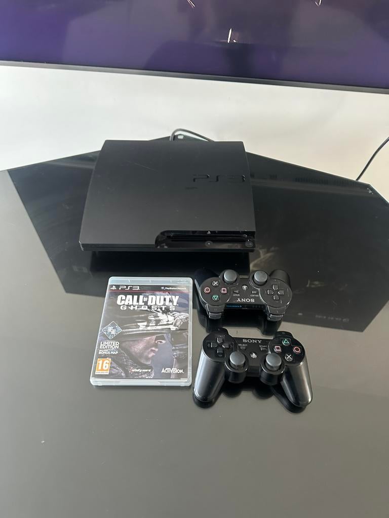 goed  weekend sorry  PlayStation 3 met 2 controllers 300Gb, Ophalen of Verzenden, Zo goed als nieuw, Met 1 controller