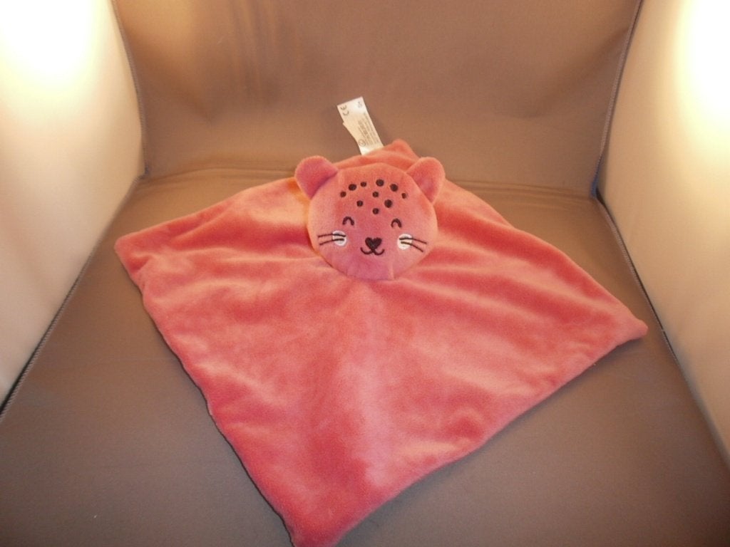 Kruidvat oeko-tex poes/tijger doekje roze zwarte gestikte, Overige merken, Overige karakters, Nieuw, Ophalen of Verzenden