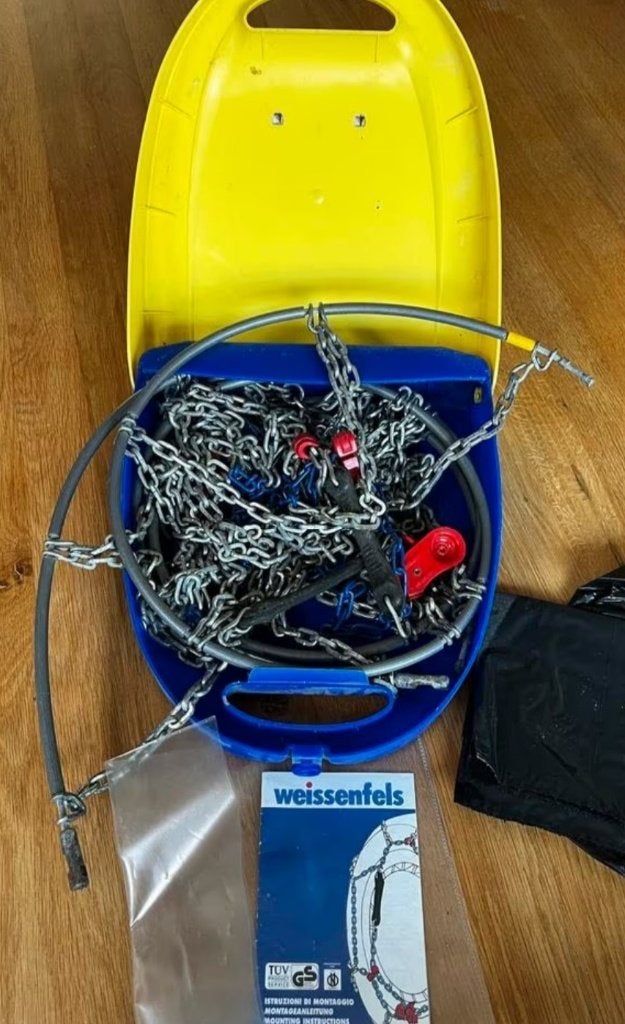 Weissenfels sneeuwkettingen (ongeveer R15/R16), Ophalen of Verzenden, Gebruikt