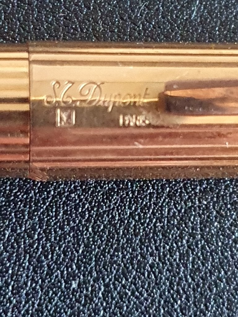 VITAGE Dupont pen Paris 18 kr micro goud voor onderdelen, Ophalen of Verzenden, Zo goed als nieuw, Vulpen, Overige merken