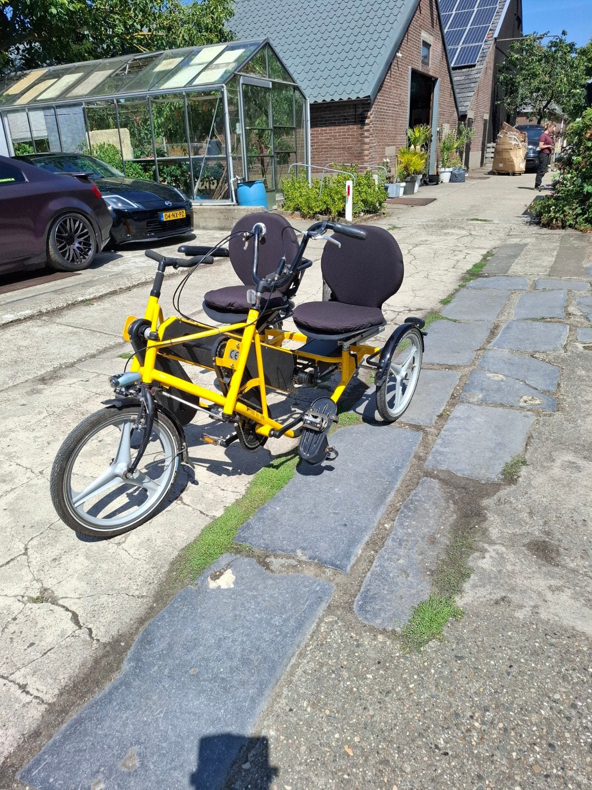 duo  fiets, Ophalen of Verzenden, Gebruikt