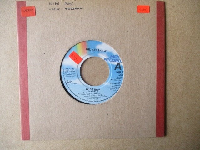 s2866 nik kershaw - wide boy 2, Ophalen, Gebruikt, 7 inch, Overige genres