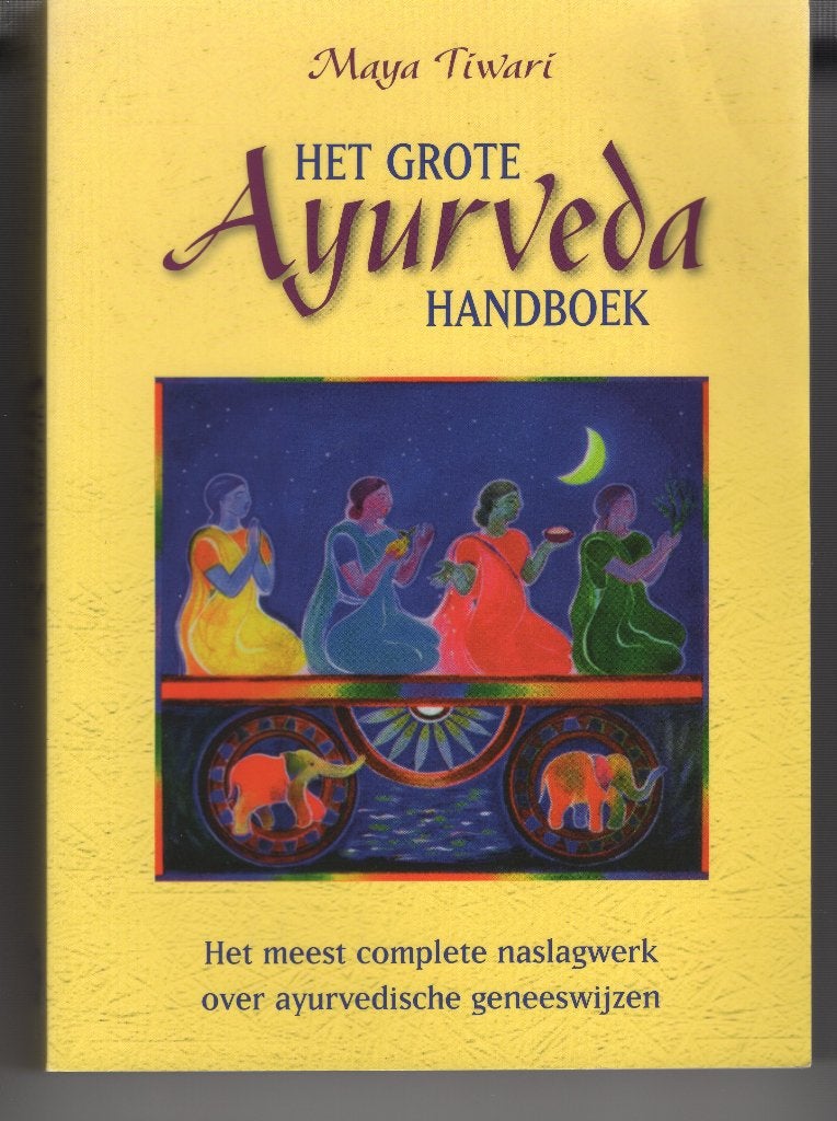 Het grote ayurveda handboek Maya Tiwari, Ophalen of Verzenden, Zo goed als nieuw, Spiritualiteit algemeen, Overige typen