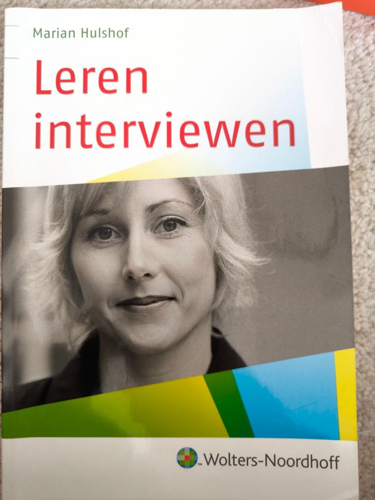 Marian Hulshof - Leren interviewen, Ophalen of Verzenden, Zo goed als nieuw, Marian Hulshof