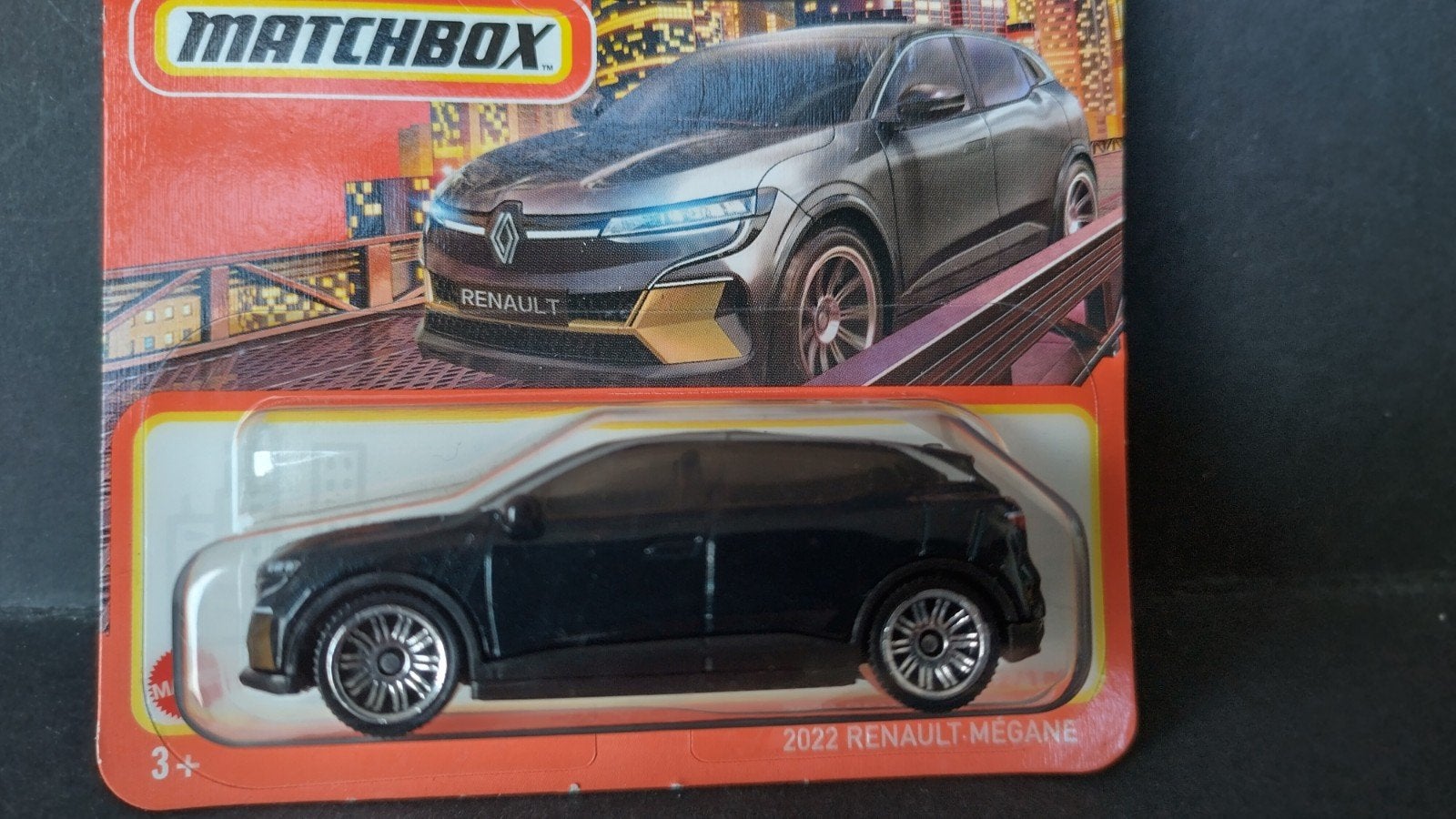 Renault Megane E Tech Black 1;64 Matchbox Pol, Auto, Verzenden, ., Nieuw