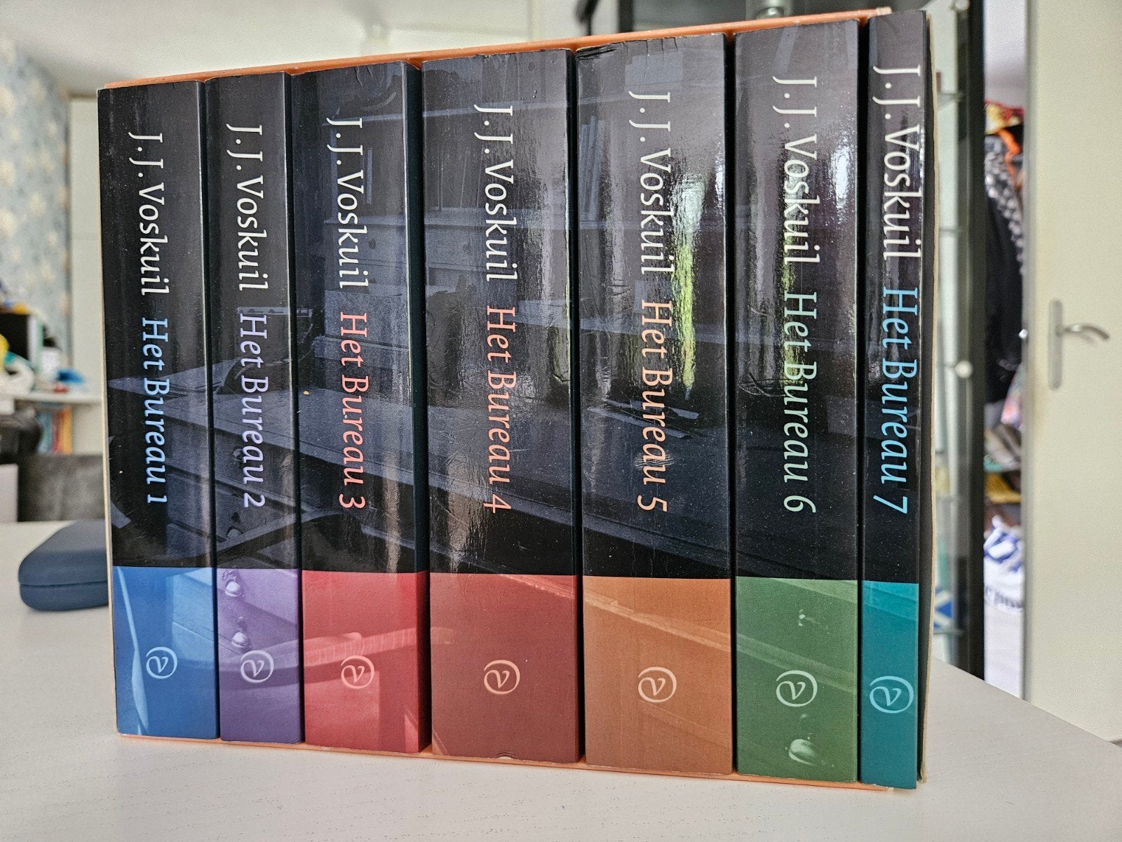 J.J. Voskuil - Het Bureau complete set (7 delen), Boeken, Ophalen of Verzenden, Zo goed als nieuw, J.J. Voskuil, Nederland