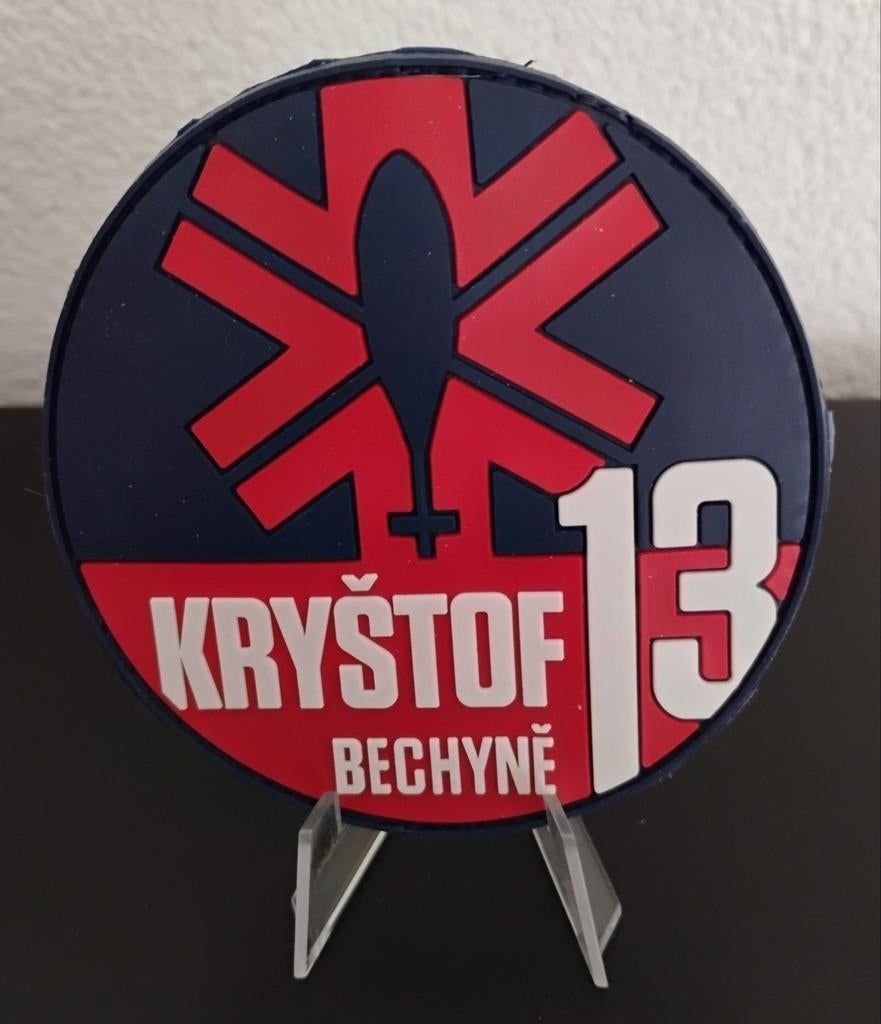 Patch SAR Tsjechië Krystof 13 Bechyne AB W-3A Sokol Heli, Verzenden, Zo goed als nieuw, Patch, Badge of Embleem