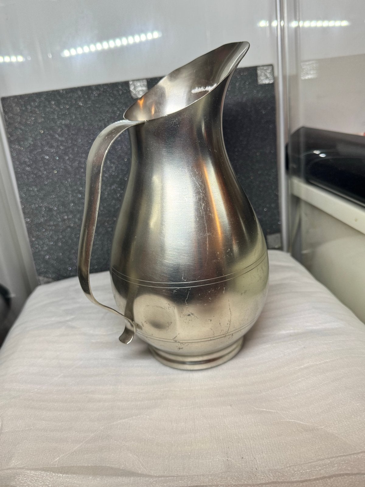 Vintage Hollandse Tinnen Kan - Zuiver Tin, Ophalen of Verzenden