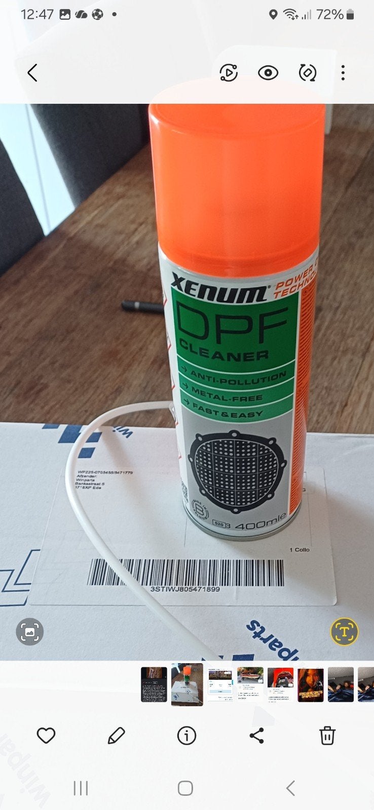 “Xenum DPF Cleaner 400 ml – nieuw”., Ophalen of Verzenden