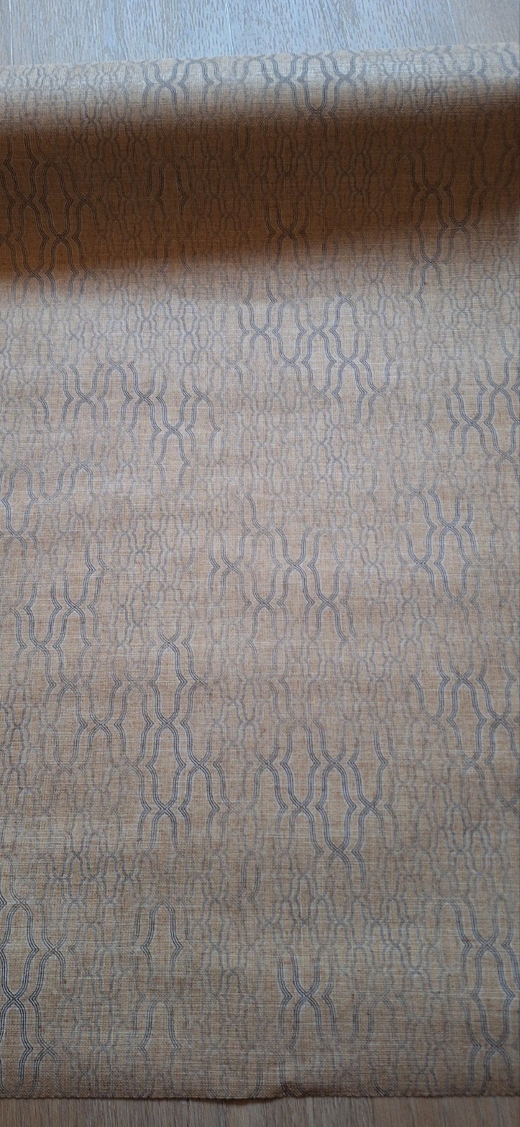 6 rollen donker beige vlies behang, Huis en Inrichting, Ophalen, Beige, Structuur