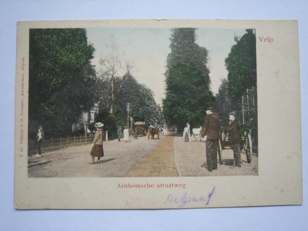 VELP 1902  Arnhemsche straatweg, Verzenden, Voor 1920, Gelopen, Gelderland