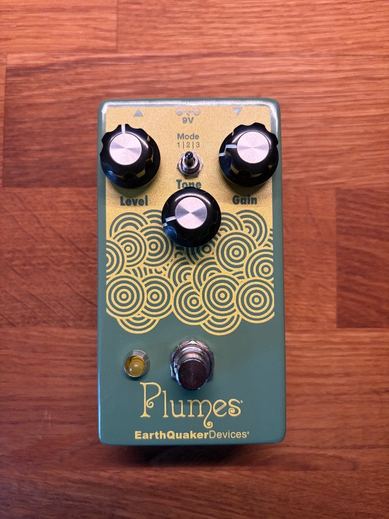 Earthquakes Devices Plumes Overdrive, Verzenden, Zo goed als nieuw, Distortion, Overdrive of Fuzz