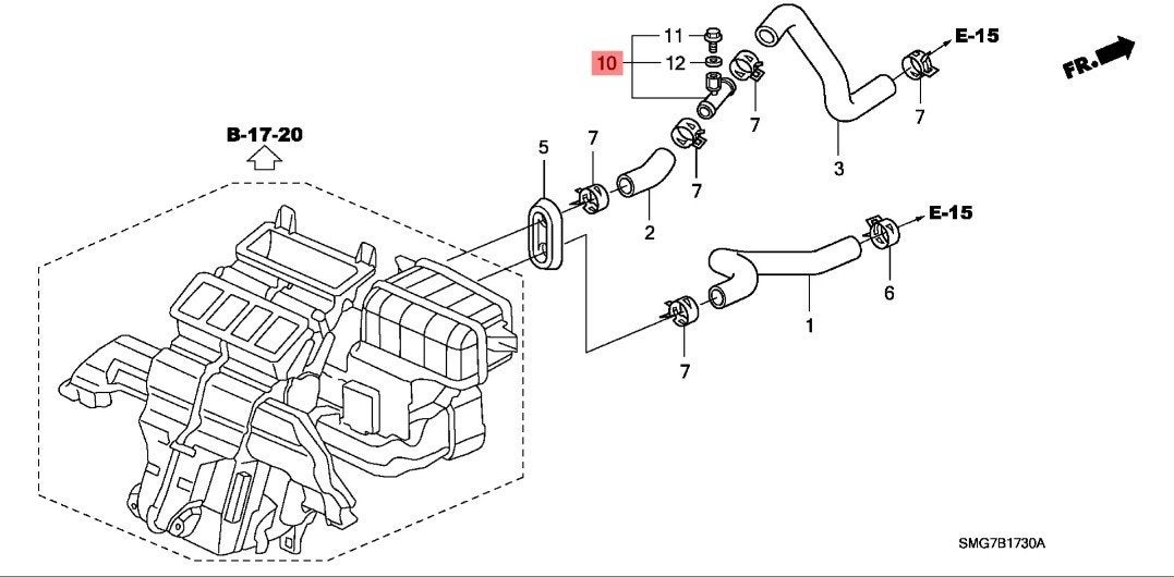 origineel HONDA 79730-SMG-E51 onderdeel, Ophalen of Verzenden