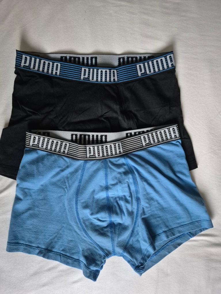 Puma Boxershorts maat M- Zwart & Blauw (2-pack), Ophalen of Verzenden, Zwart, Puma, Boxer