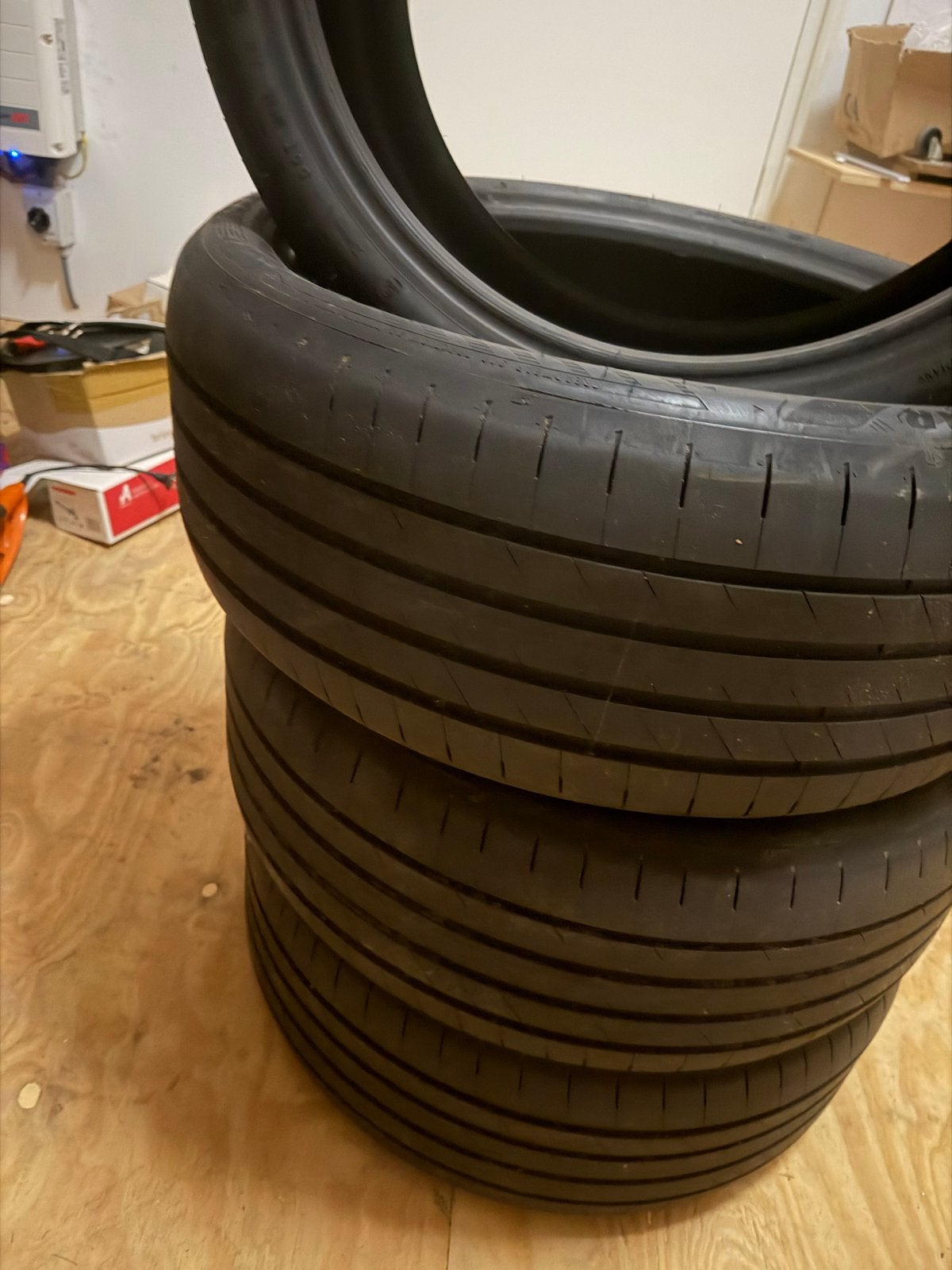 Goodyear banden 255/40R21 zomerbanden 5,5mm profiel, Auto-onderdelen, Banden en Velgen, Gebruikt, 255 mm, Band(en), Zomerbanden