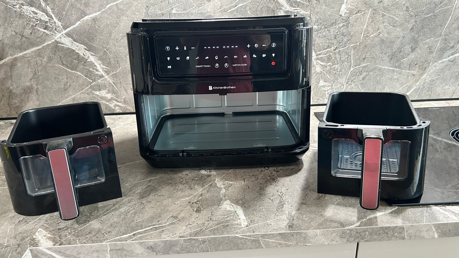 Foto 6 van KitchenBrothers Airfryer met dubbele manden