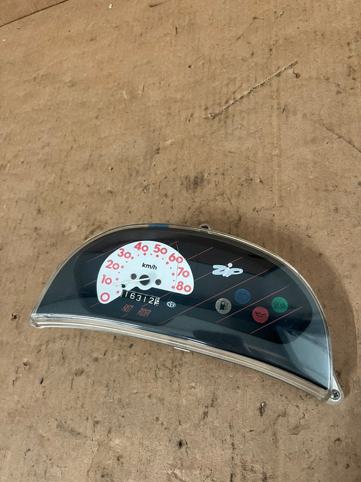 Zip fastrider type 1 2 3 kilometerteller dashboard, Ophalen of Verzenden, A, A, A