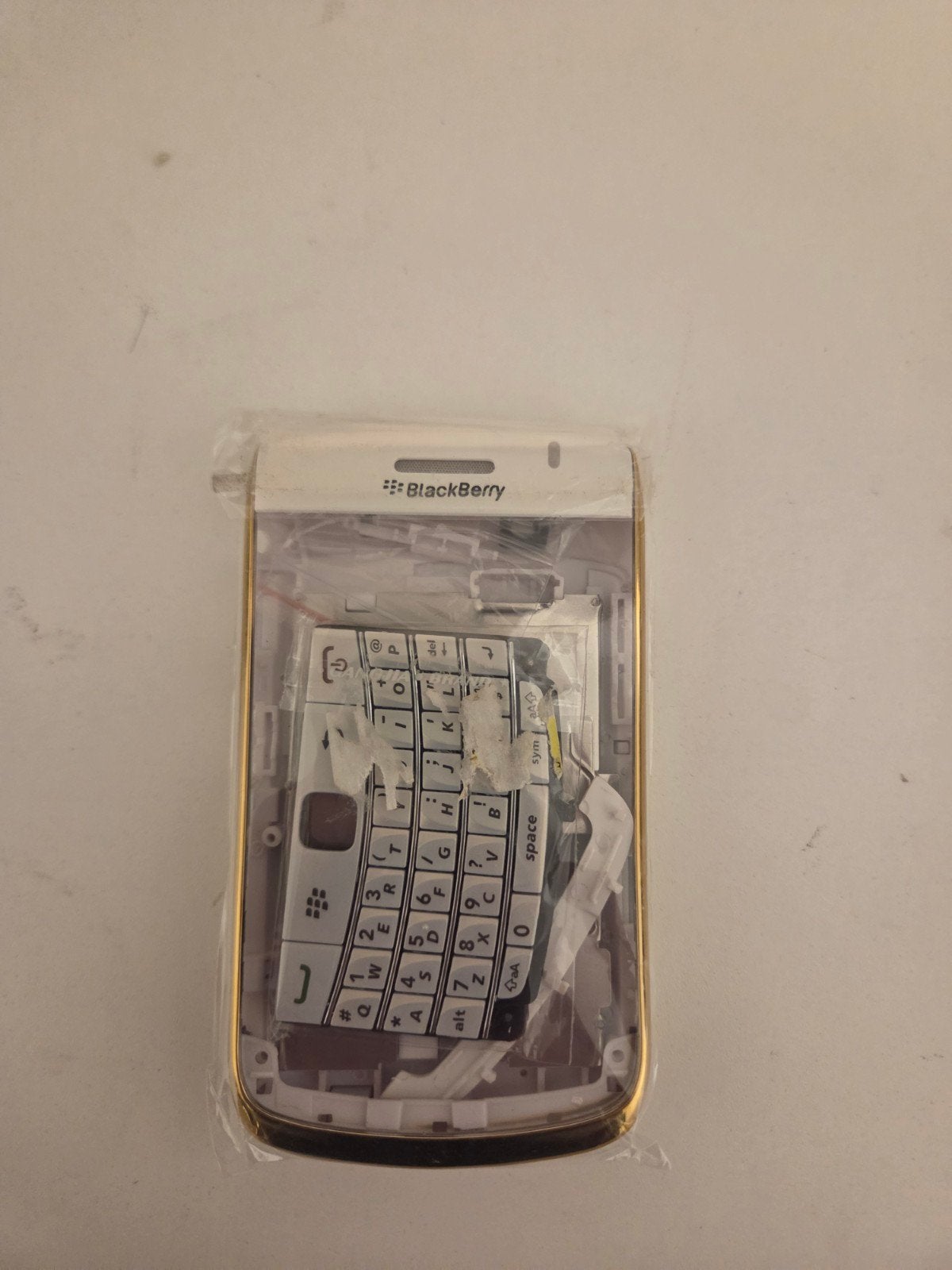 BlackBerry Bold 9700 Gold Kapje: Goudwit, Telecommunicatie, Overige kleuren, Nieuw, 3 tot 6 megapixel, Ophalen of Verzenden