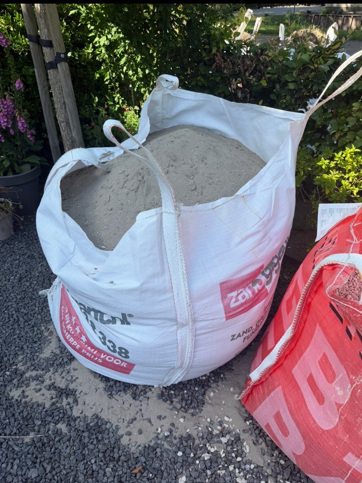 Big Bag Zand - Ophoogzand/Straatzand, Ophalen, Straatzand