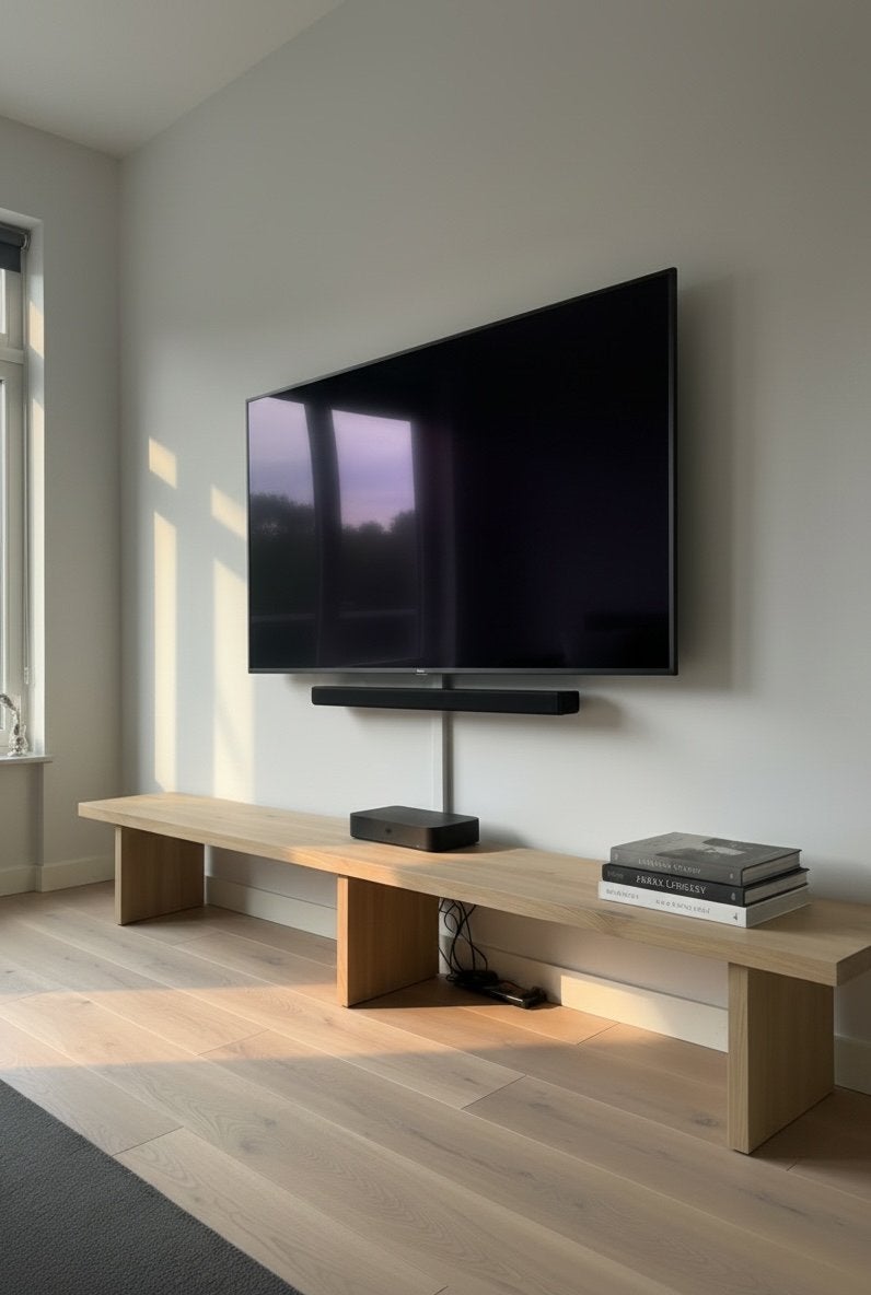 Foto 3 van Massief Eiken (Tv) Meubel - Maatwerk - Puur Massief Eiken