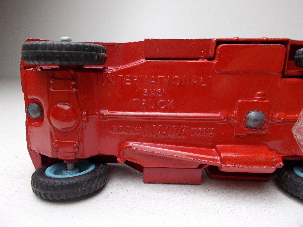 1960 Corgi MajorToys 1121 CHIPPERFIELDS CRANE TRUCK Igst (C), Ophalen of Verzenden, Zo goed als nieuw, Bus of Vrachtwagen, Corgi