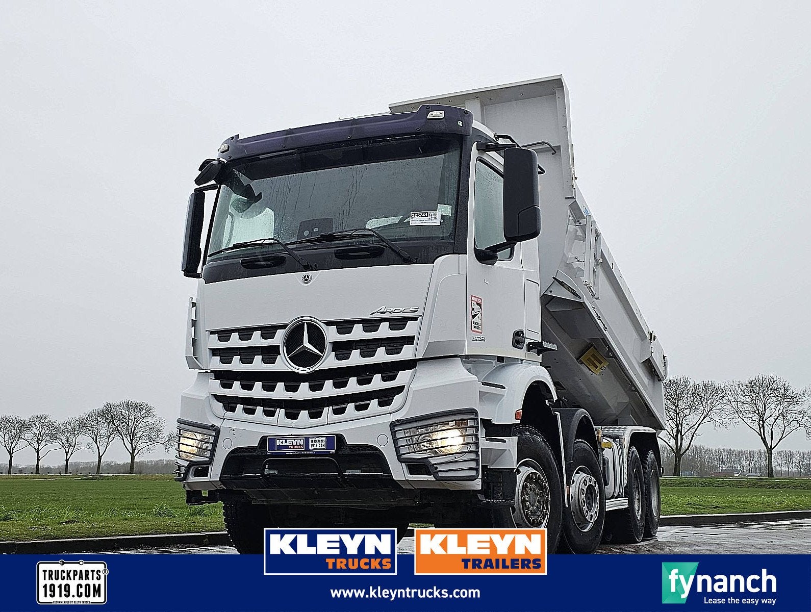 MERCEDES-BENZ AROCS 3251, Automaat, Euro 6, 510 pk, Wit
