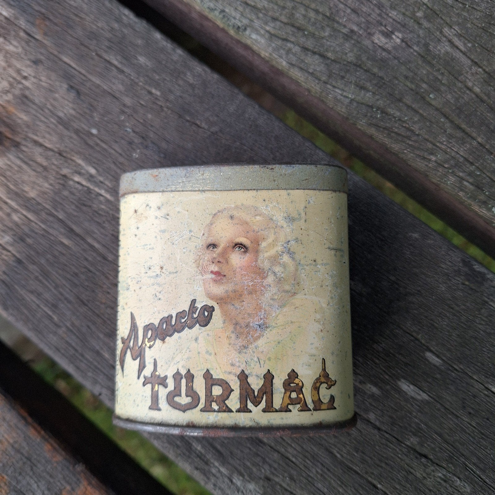 zeldzaam sigarettenblik TURMAC, Verzamelen, Ophalen of Verzenden