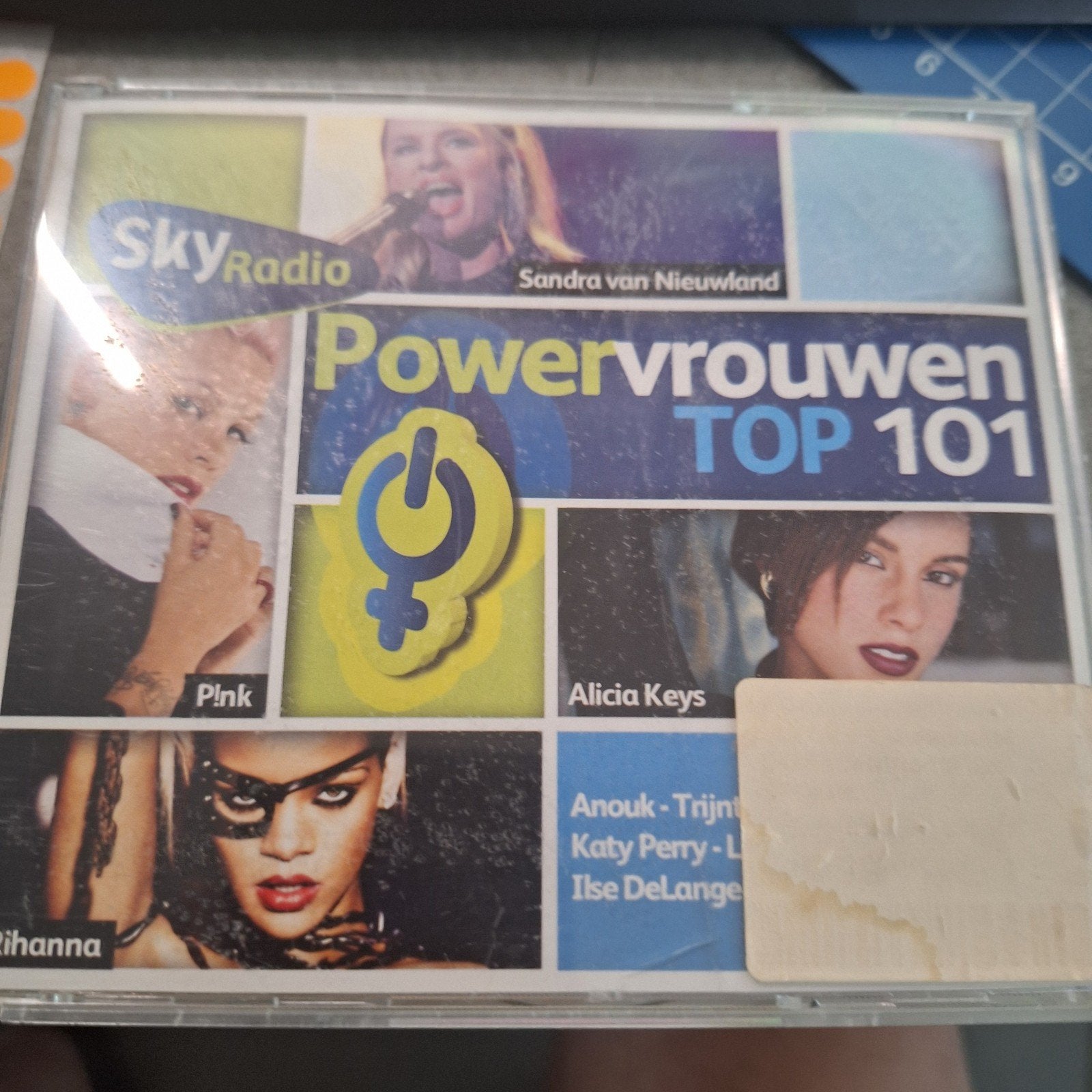 Sky Radio Powervrouwen Top 101 CD - Diverse Artiesten, Gebruikt, Pop, Ophalen of Verzenden, Verzamelalbum