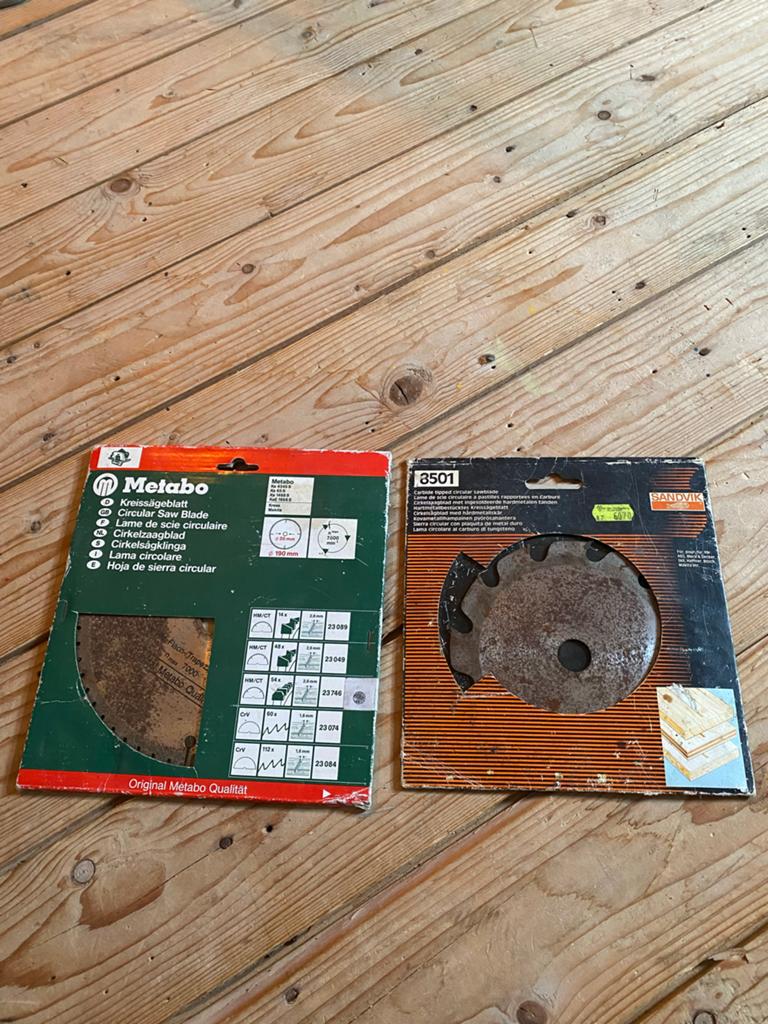 Nieuwe Metabo en Sandvik cirkelzaagbladen, Ophalen of Verzenden, Nieuw, Cirkelzaag