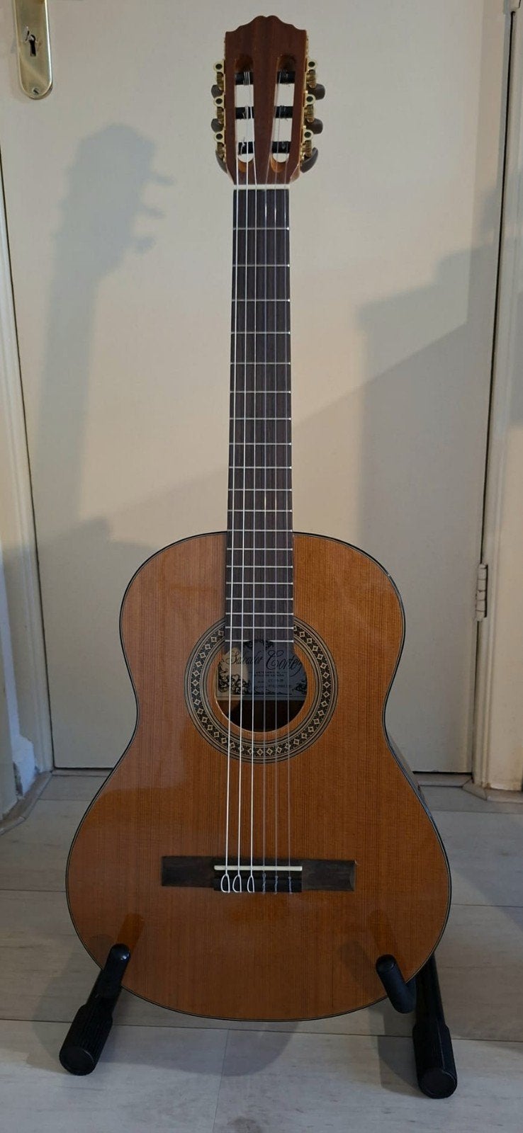 Salvador Cortez 3/4 Junior gitaar (zgan), Muziek en Instrumenten, Ophalen of Verzenden, Zo goed als nieuw, Klassieke of Spaanse gitaar