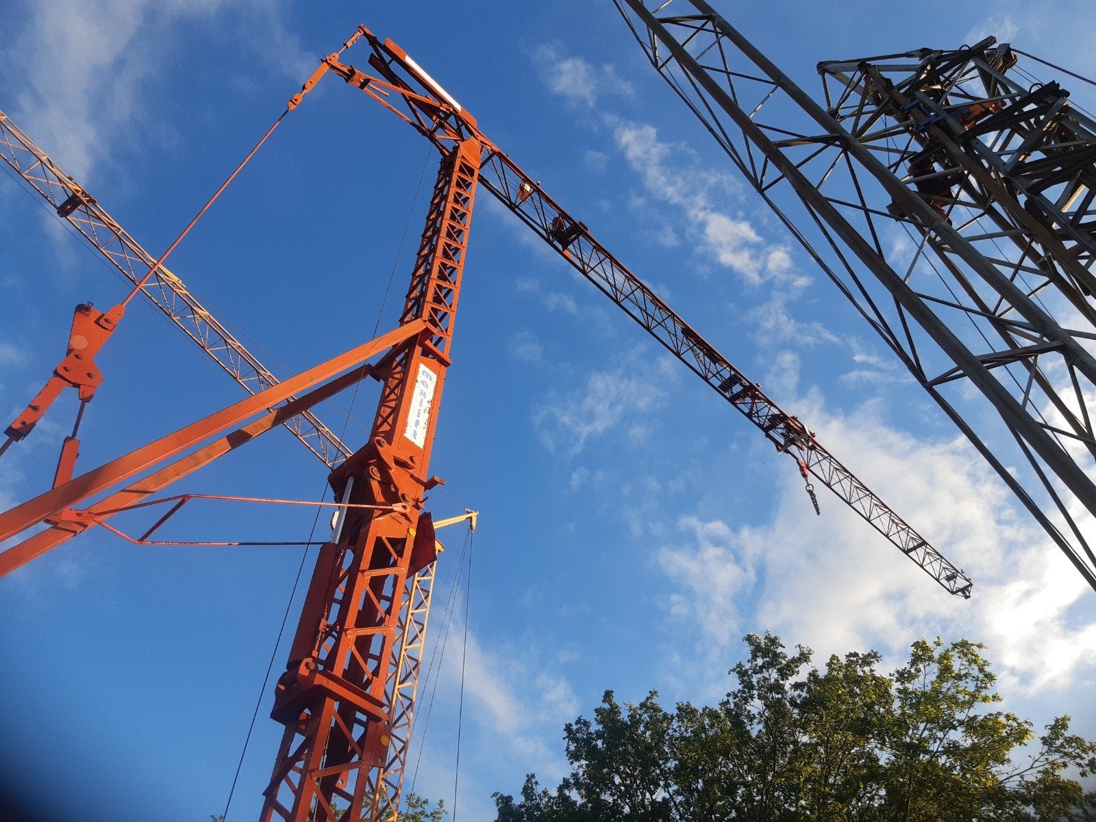 bouwkraan, Zakelijke goederen, Machines en Bouw | Kranen en Graafmachines, Ophalen, Hijswerktuig