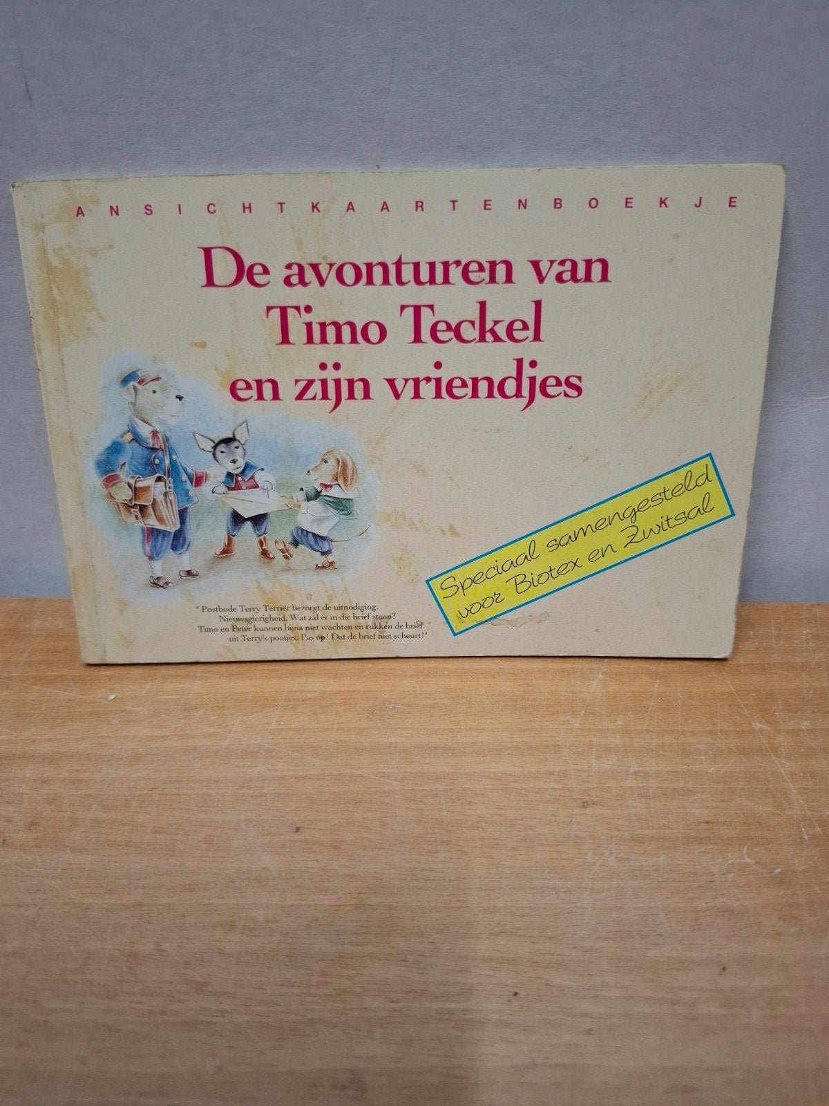 Zwitsal boekje  van Timo Teckel en zijn vriendjes, Ophalen of Verzenden, Zo goed als nieuw, Onbekend, 2 tot 3 jaar