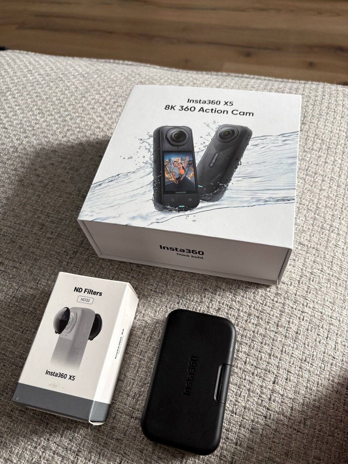 Insta360 X5 met ND Filters, Ophalen of Verzenden, Zo goed als nieuw, Overige merken