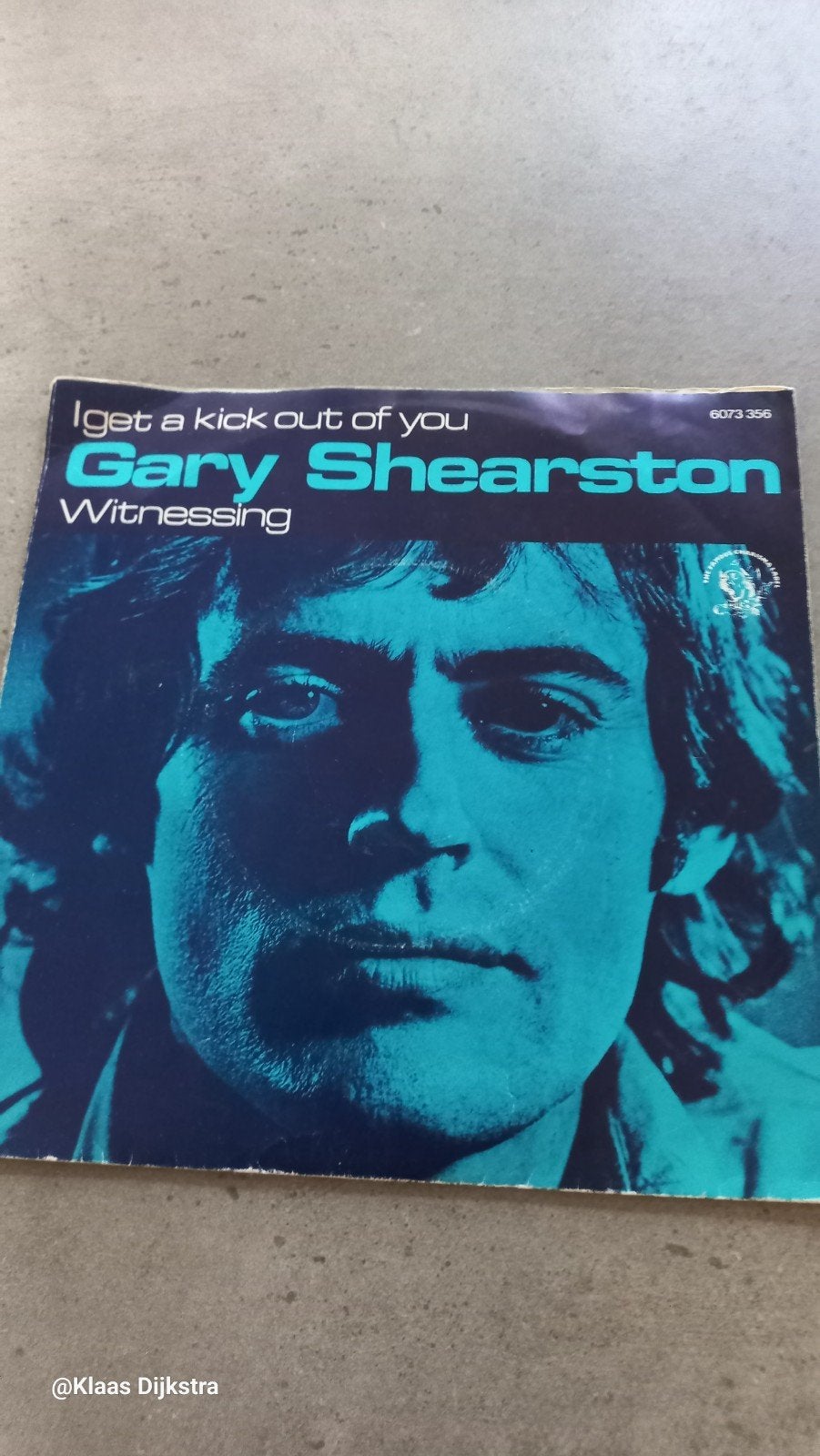 Gary Shearston - I Get A Kick Out Of You / Witnessing, Ophalen of Verzenden, Gebruikt, 7 inch, Pop