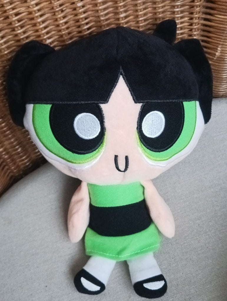 The Powerpuff Girls Pluche Knuffel  Buttercup, Kinderen en Baby's, Overige typen, Ophalen of Verzenden, Zo goed als nieuw, Middelgroot (20 tot 80 cm)