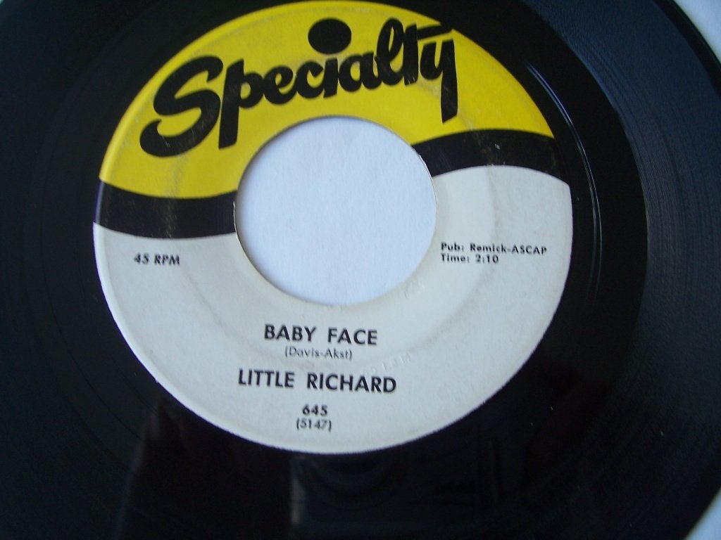 Little Richard / Specialty 645 / Baby Face, Cd's en Dvd's, Gebruikt, Verzenden, Overige genres, 7 inch