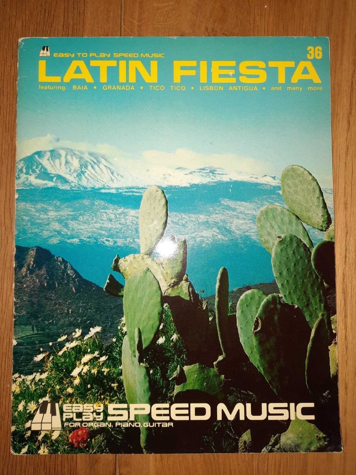 keyboard, gitaar etc; Latin Fiesta  -grote noten+letters, Gebruikt, Piano, Ophalen of Verzenden, Artiest of Componist