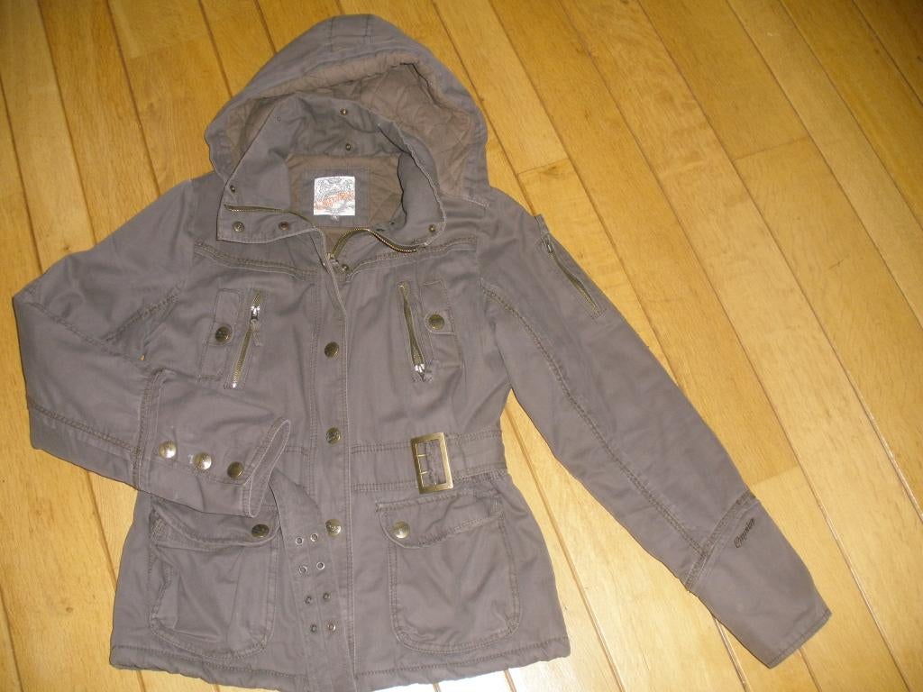 CAPSIZE jack jas bruin maat XL, Ophalen of Verzenden, Zo goed als nieuw, Maat 56/58 (XL), Bruin