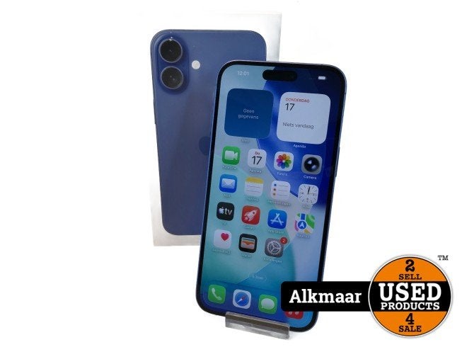 Apple iPhone 16 Plus 128GB Ultra Marine | 100% |ZGAN, Apple, Zo goed als nieuw, Support@apple.com, One Apple Park Way
Cupertino, CA 95014
United States