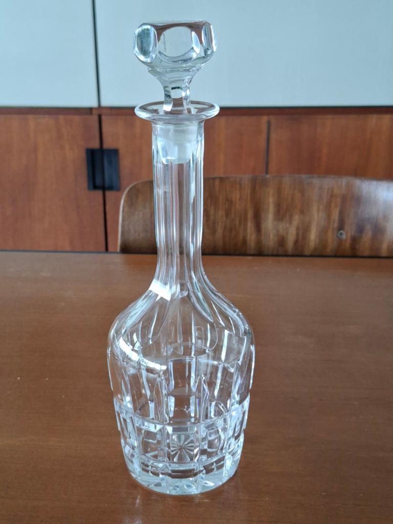 Kristallen karaf met stop - Elegant en tijdloos design, Antiek en Kunst, Antiek | Glas en Kristal, Ophalen of Verzenden