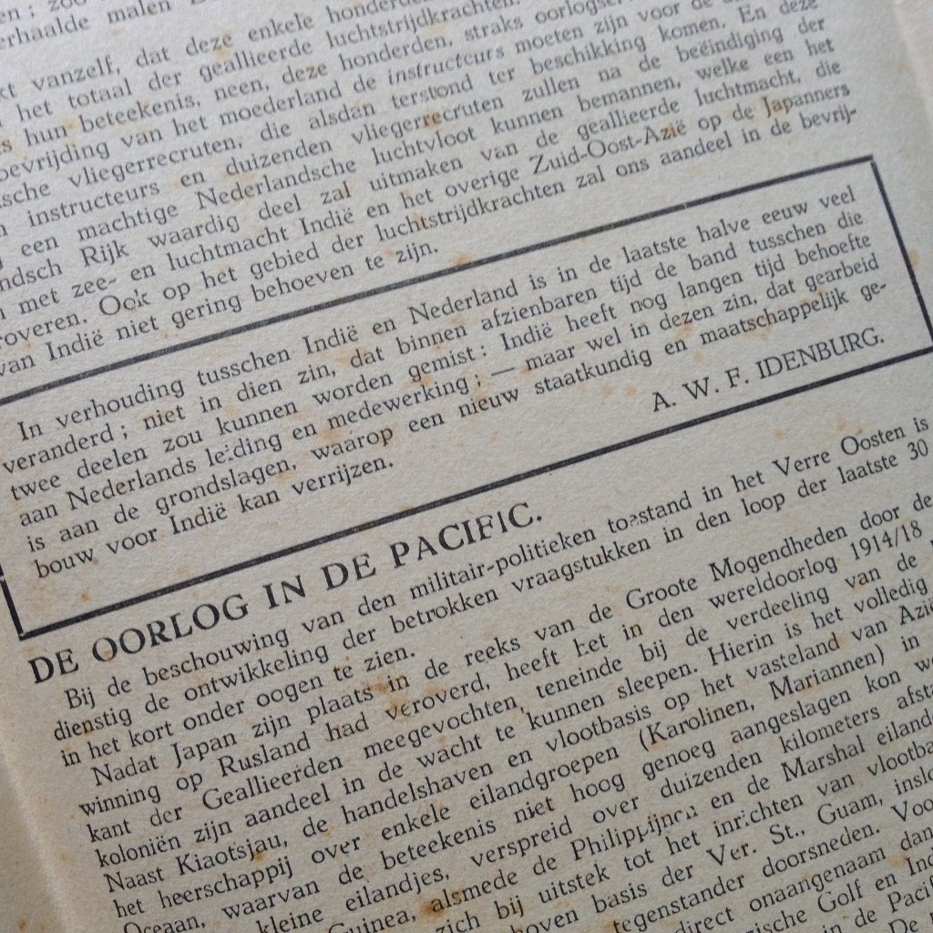 TROUW Indië nummer 1943, 1e jaargang no 14, Ophalen of Verzenden, Overige soorten, Nederland, Boek of Tijdschrift