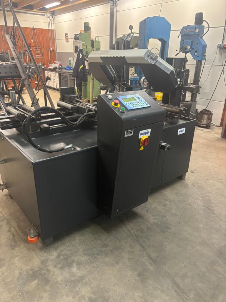 Volautomatische bandzaagmachine, Doe-het-zelf en Verbouw, Ophalen, Gebruikt, Cirkelzaag, 70 mm of meer
