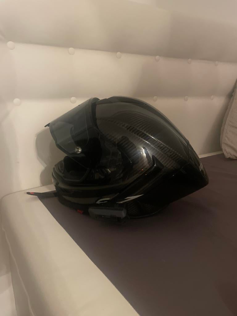 Alpinestars Supertech R10 Carbon maat XXL, Fietsen en Brommers, Brommerhelmen, Ophalen of Verzenden, Zo goed als nieuw, Extra large of groter
